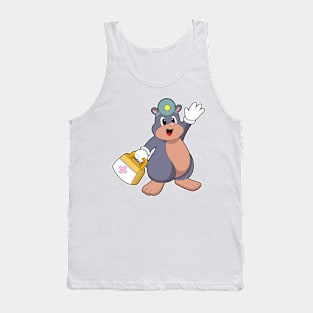 Mole as Nurse with First aid kit Tank Top